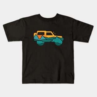 4x4 vibes Kids T-Shirt